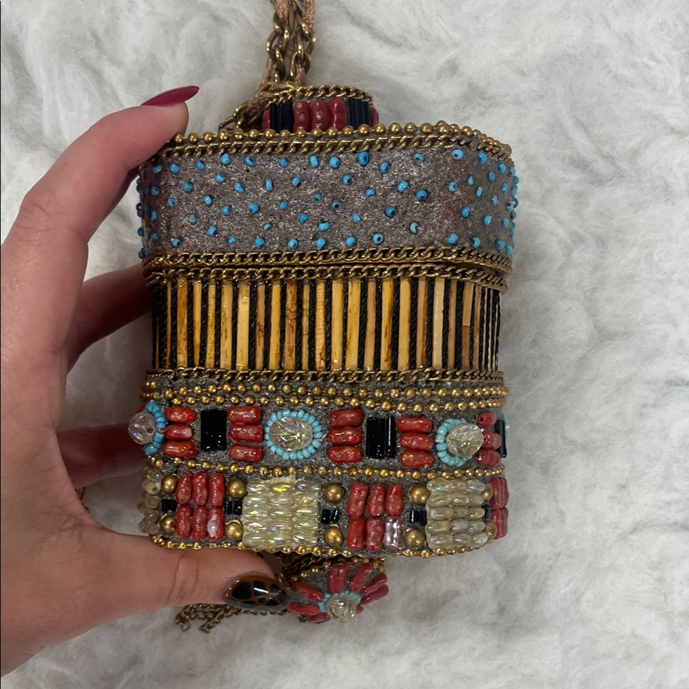 Mary Frances Beaded Multicolor Bag - Picture 4 of 8